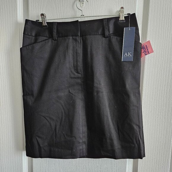 🔆3 FOR $20! Anne Klein Women's Black Pencil Skirt - Picture 1 of 4